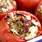 receitas saudaveis Tomates recheados com cogumelos